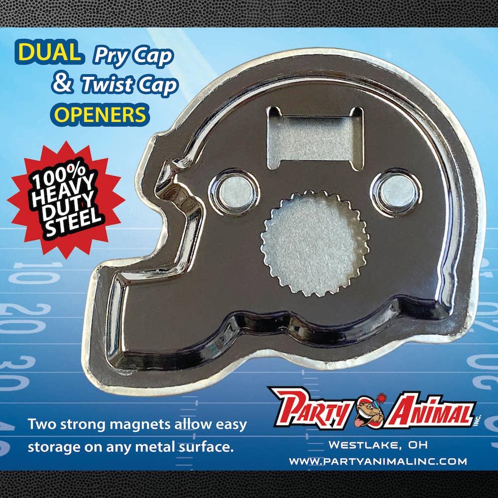 Kansas City Chiefs Helmet Bottle Opener