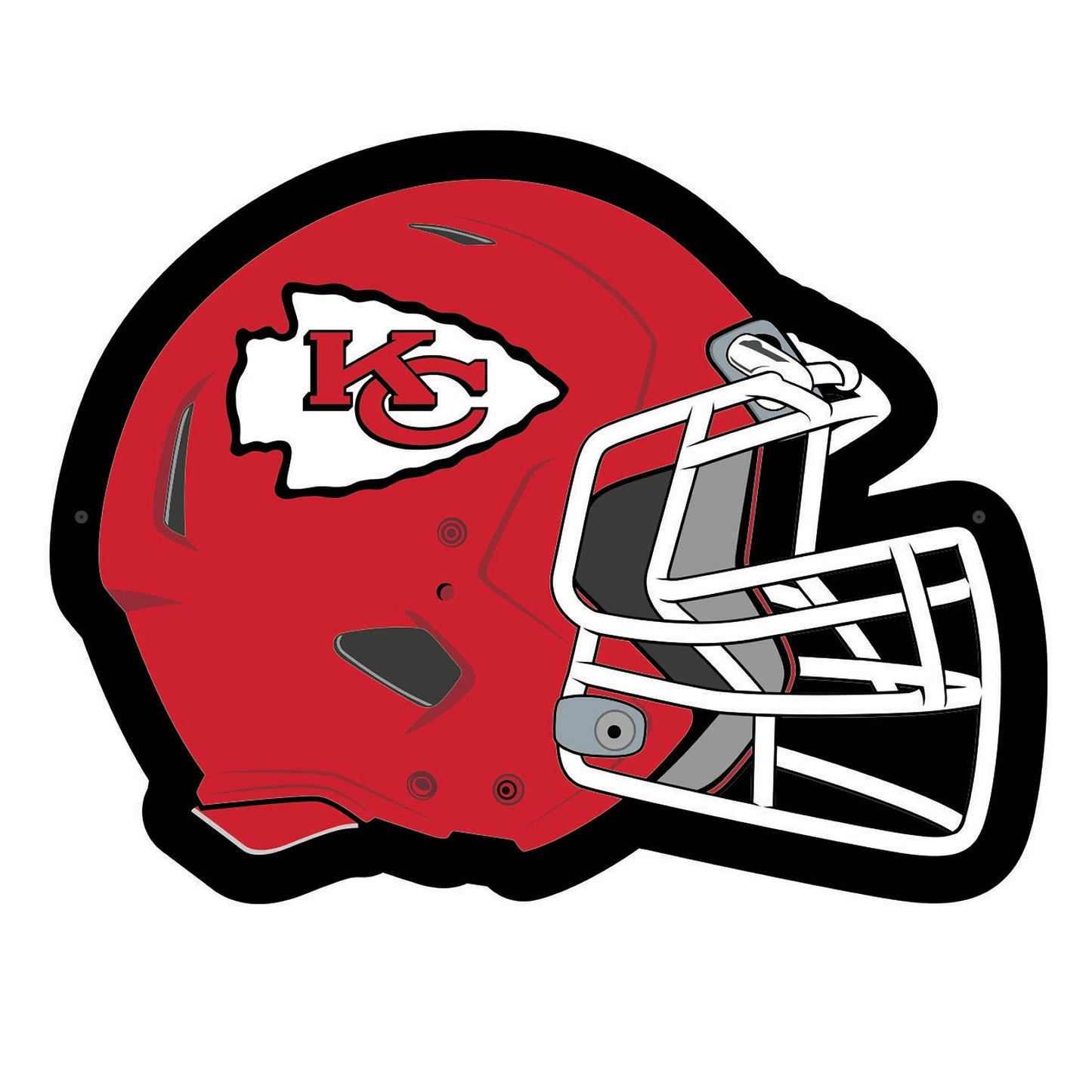LED Wall Decor, Helmet, Kansas City Chiefs