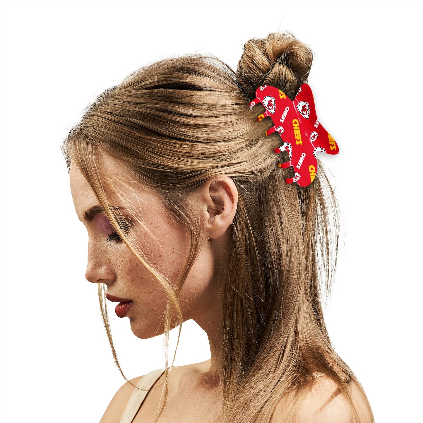 NFL Kansas City Chiefs Team Hair Claw Set