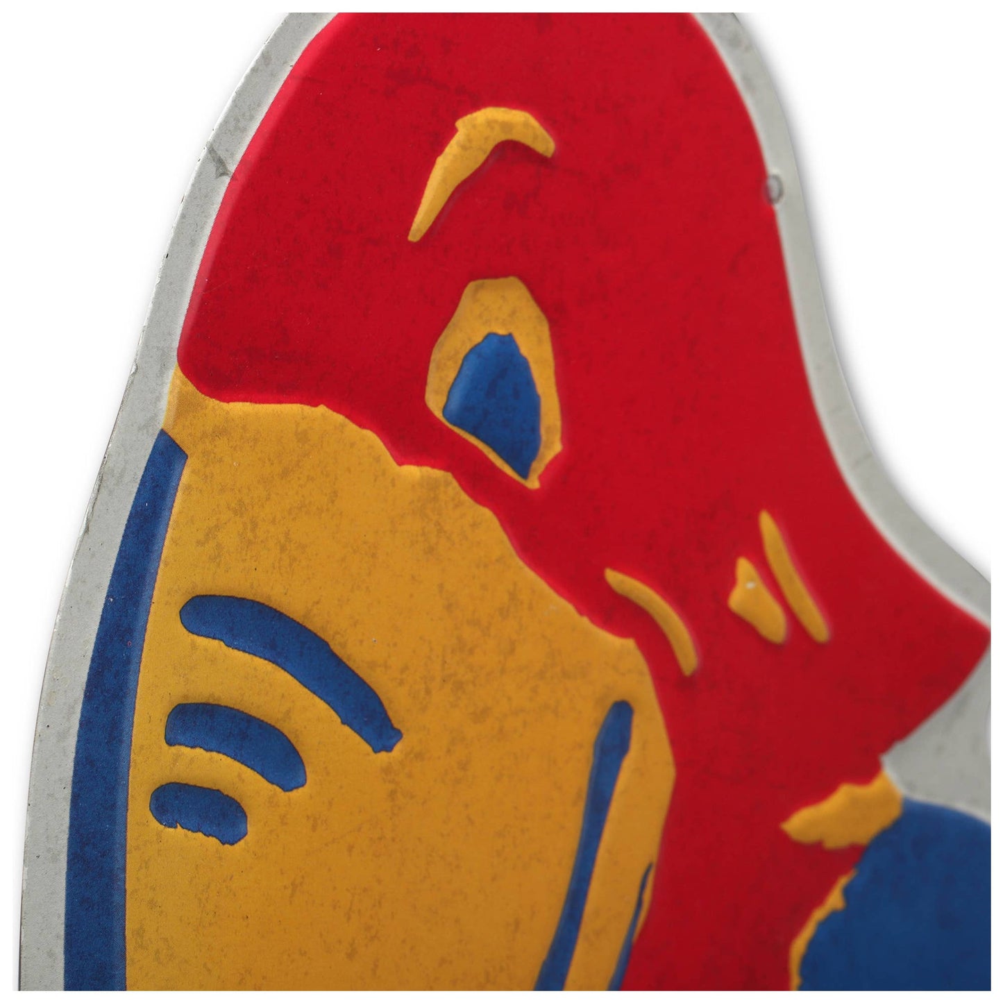 University of Kansas 1923 Jayhawks Logo Embossed Metal Sign