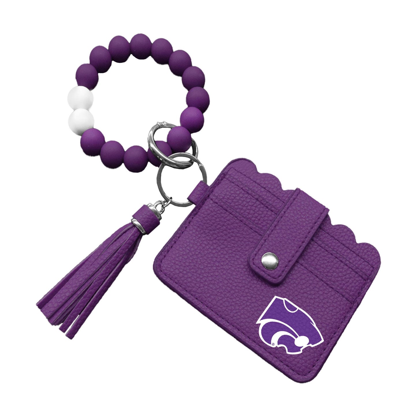 NCAA Kansas State Wildcats Bracelet Wallet / mini purse