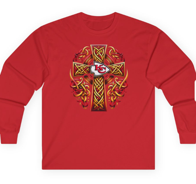 KC Celtic Cross long sleve