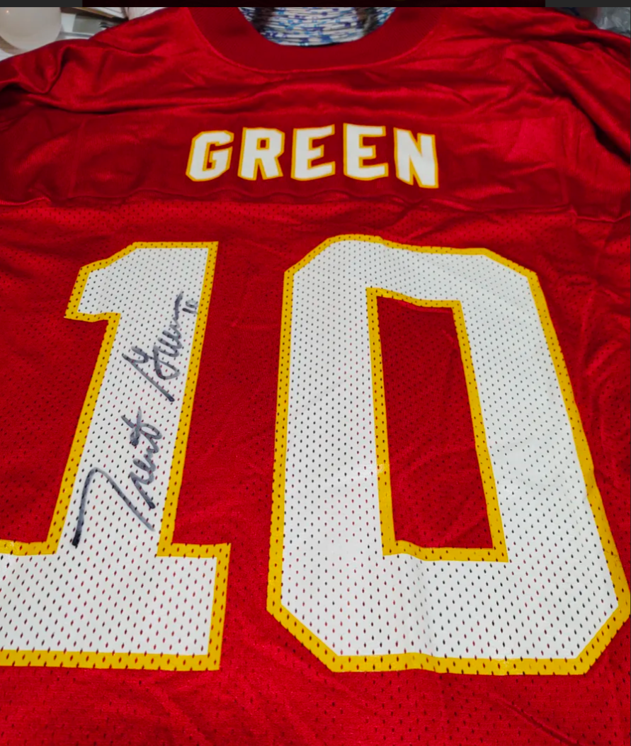 Chiefs Trent Green signed jersey