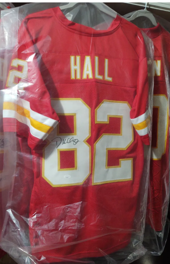 Chiefs Dante Hall signed jersey