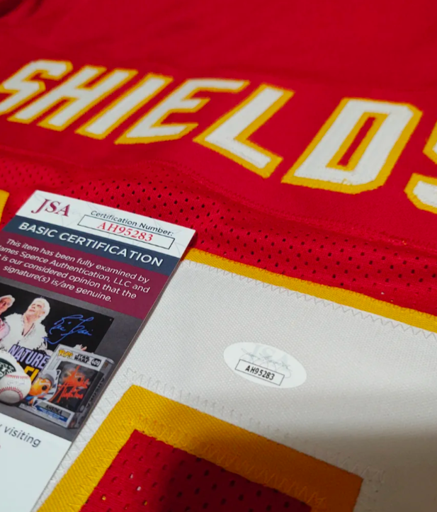 Will Shiels #69 Kansas City Chiefs signed jersey!