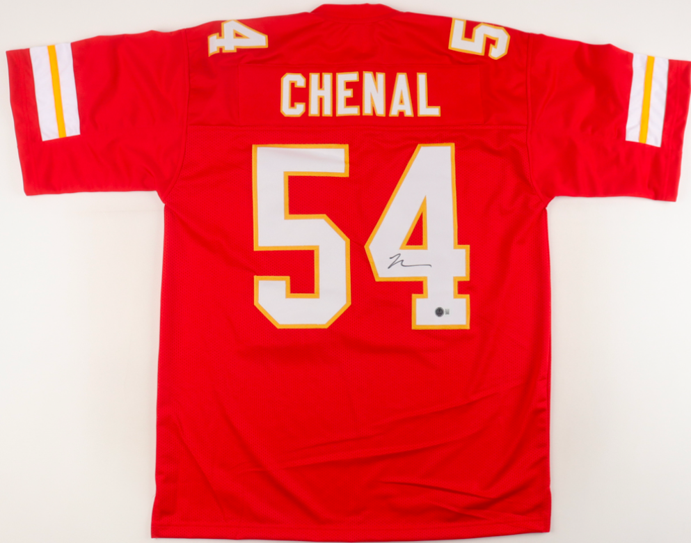 Leo Chenal #54 Kansas City Chiefs signed jersey!