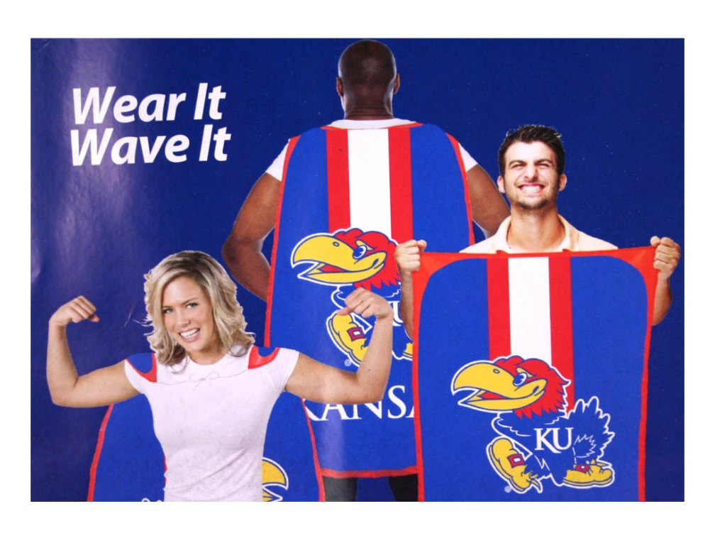 Kansas Jayhawks Flag - 36"x47" Fan Flag