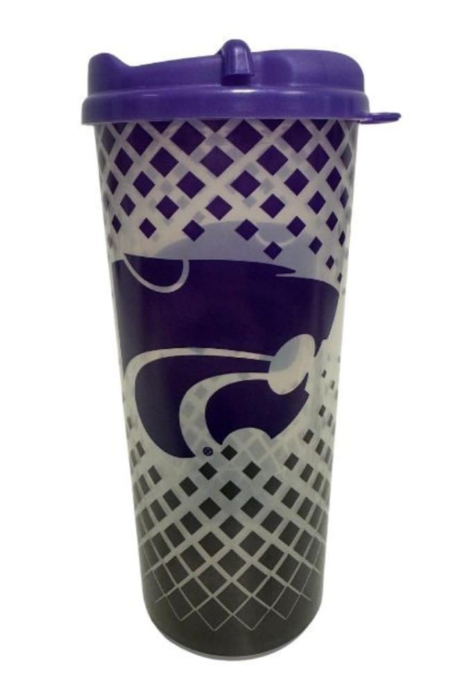 KState Wildcats KSU Tumblers - 24 OZ Grid Style - Double Walled