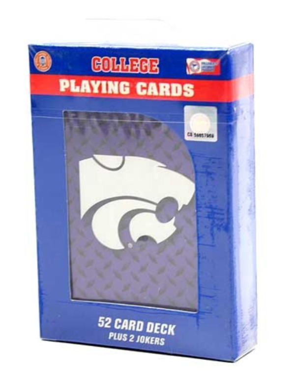 Kansas State University KSU Playing Cards - Full Deck Playing