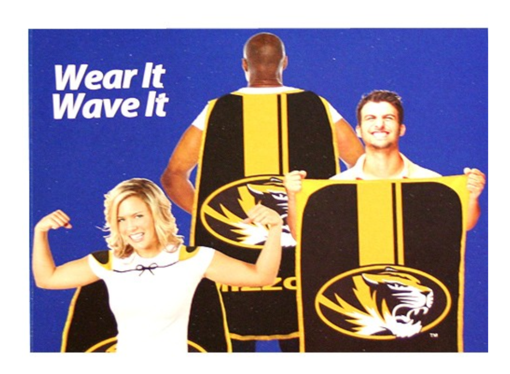 Missouri Tigers Flag - 32"x47" Fan Flag