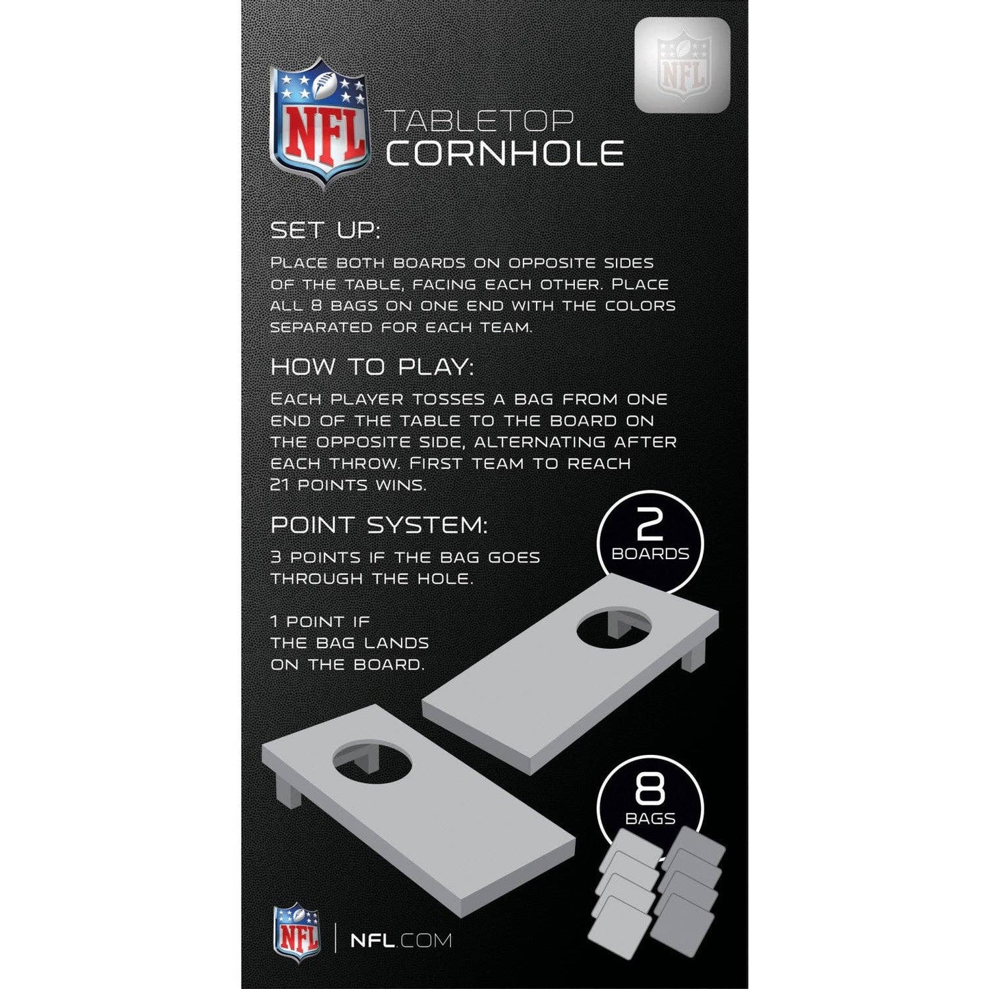 Kansas City Chiefs - NFL Tabletop Cornhole