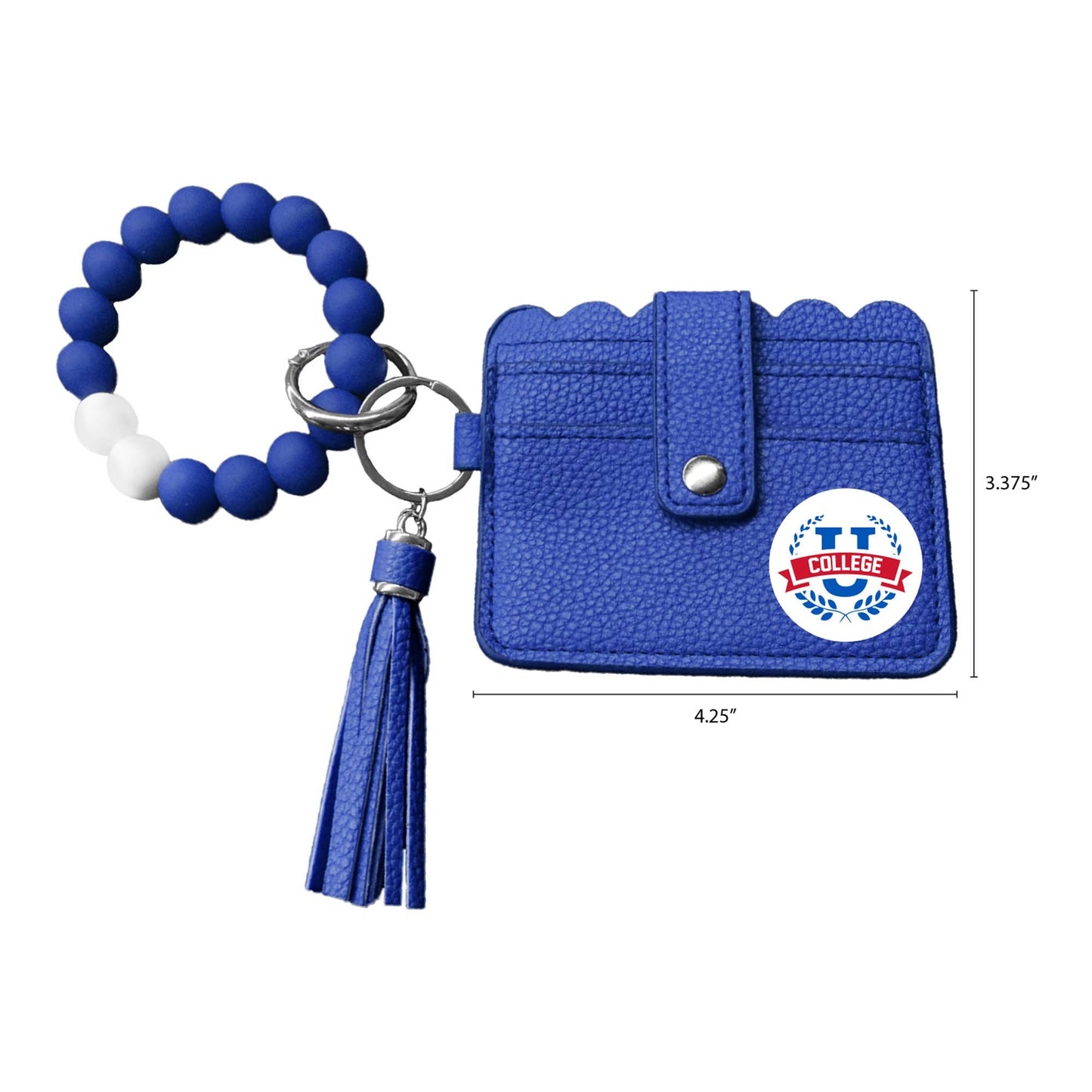 NCAA Kansas Jayhawks Bracelet Wallet / mini purse