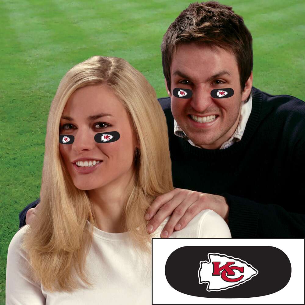 Kansas City Chiefs Face Decorations