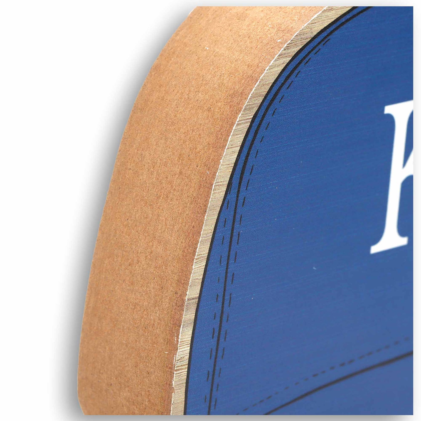 MLB Kansas City Royals Ballcap Chunky Wood Decor