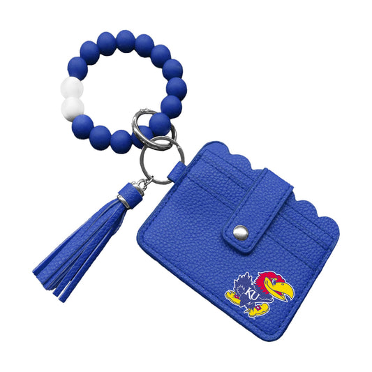 NCAA Kansas Jayhawks Bracelet Wallet / mini purse