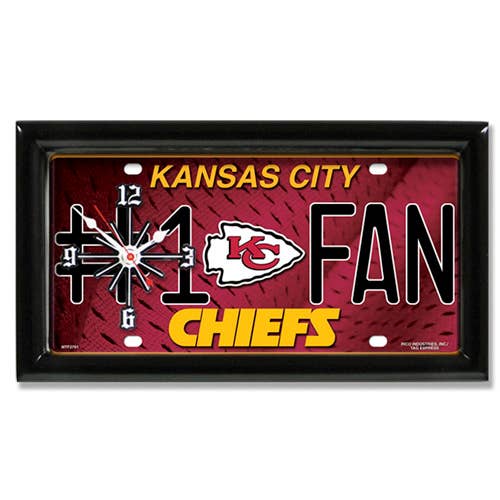 Kansas City Chiefs Clock