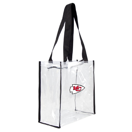 NFL Kansas City Chiefs Clear Square Stadium Tote / Purse