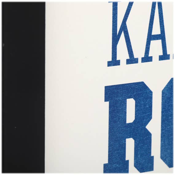 Kansas City Royals Baseball Club Framed Wood Wall Decor