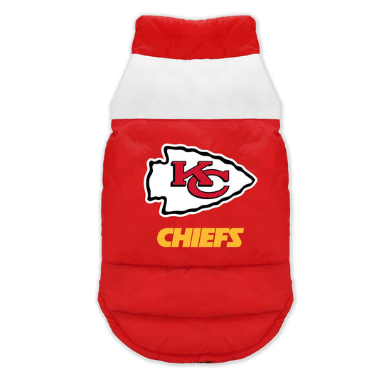 NFL Kansas City Chiefs Pet Parka Puffer Vest