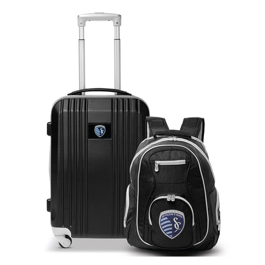 Sporting Kansas City Premium 2 Piece Backpack & Carry-On Set
