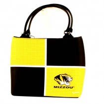 MISSOURI TIGERS PURSES - 4 BLOCK BLACK & GOLD