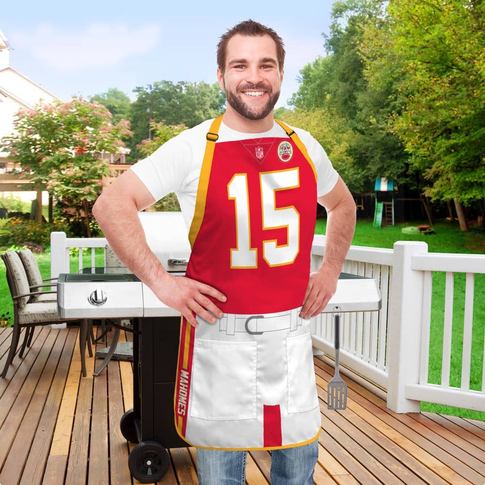 Kansas City Chiefs NFL Jersey Apron - Patrick Mahomes