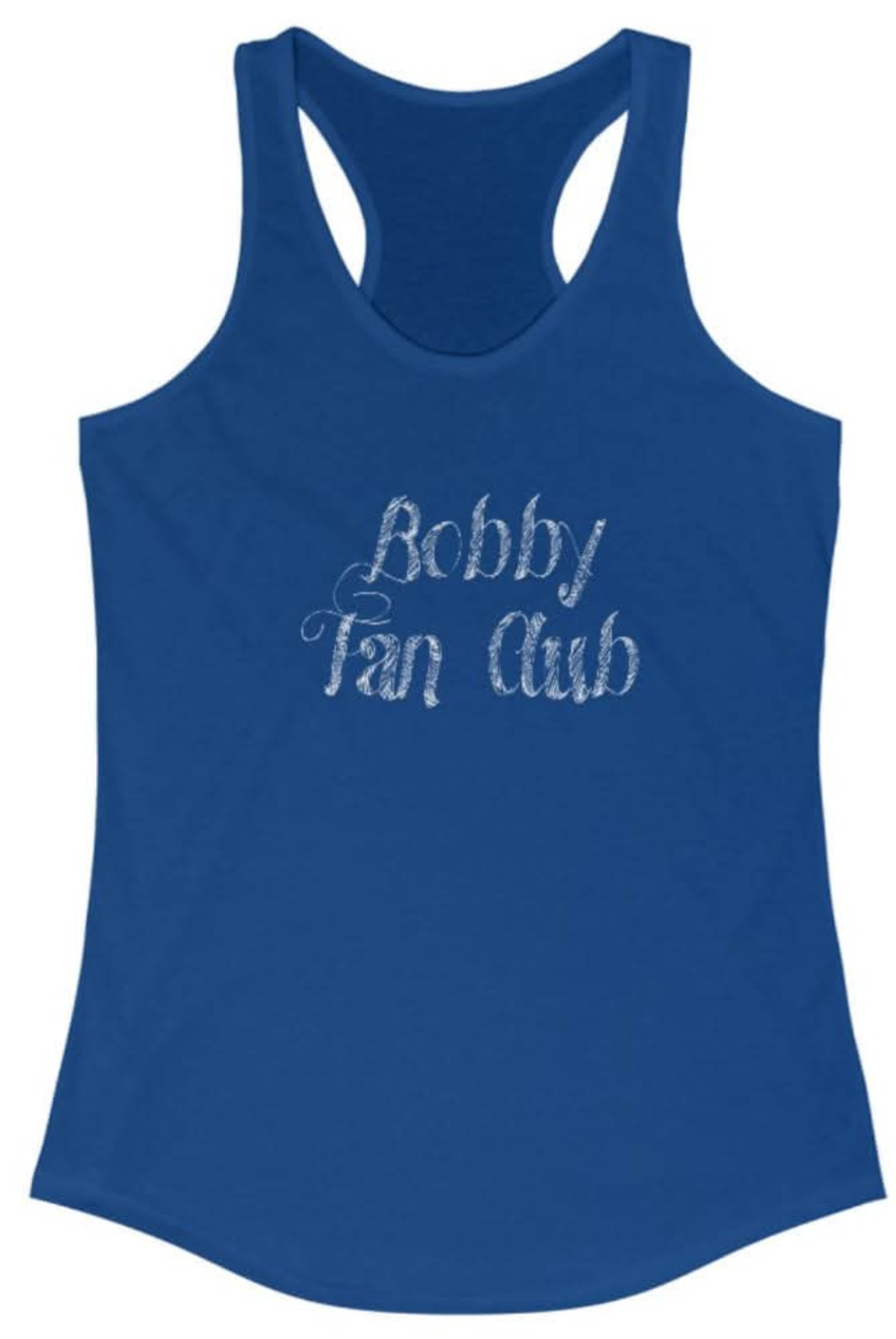 Bobby Fan Club Sport tank top!