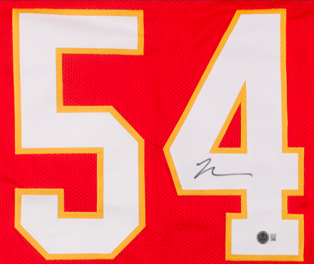 Leo Chenal #54 Kansas City Chiefs signed jersey!