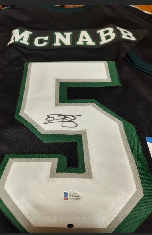 Donovan McNabb #5 Philadelphia Eagles signed jersey