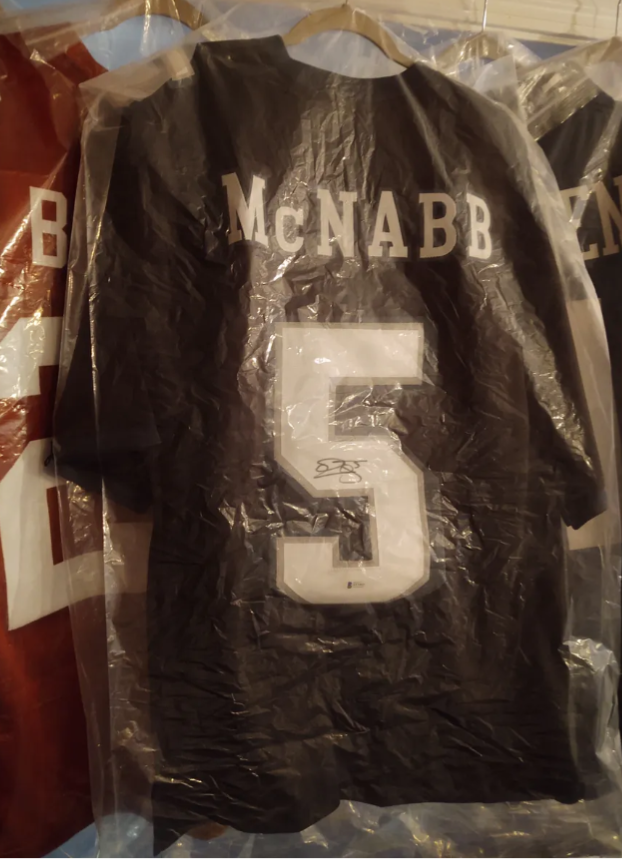 Donovan McNabb #5 Philadelphia Eagles signed jersey