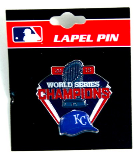 Kansas City Royals 2015 World Champions Lapel Pen