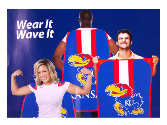 Kansas Jayhawks Flag - 36"x47" Fan Flag
