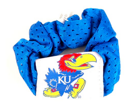 Kansas Jayhawks Blue Hair Twisters Jersey Style