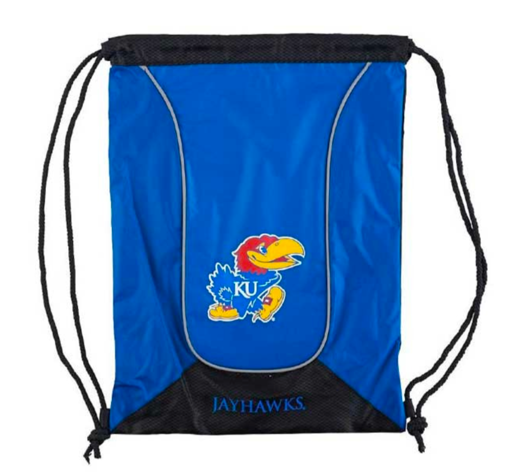Kansas Jayhawks Cinch Bags - Double Header