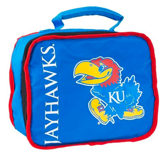 Kansas Jayhawks Lunch Bags - Insulated Sacked Style