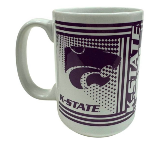 Kansas State Wildcats Mugs - Ceramic 15 OZ Hero Mugs