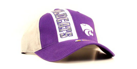 KState Wildcats KSU Ball Caps - YOUTH - Purple White Racer Series