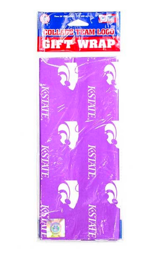 Kansas State University Wildcats - 3 Sheet 20"x30" Wrapping Paper Pack KSU
