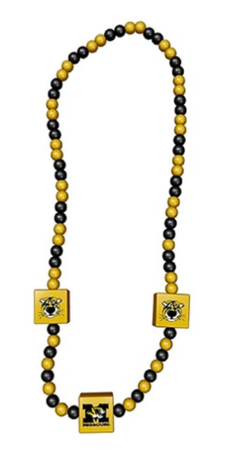 University of Missouri Tigers Necklace - Wood England Style Necklace