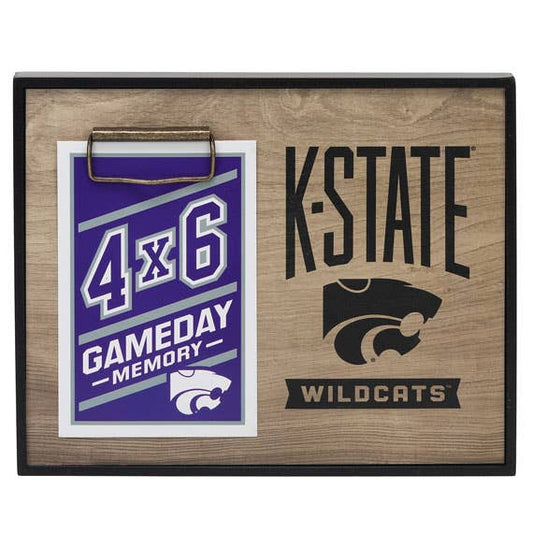 Kansas State University Wood Photo Frame Clip