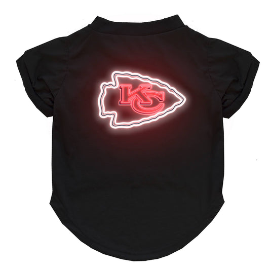 NFL Kansas City Chiefs Neon Pet T-Shirt