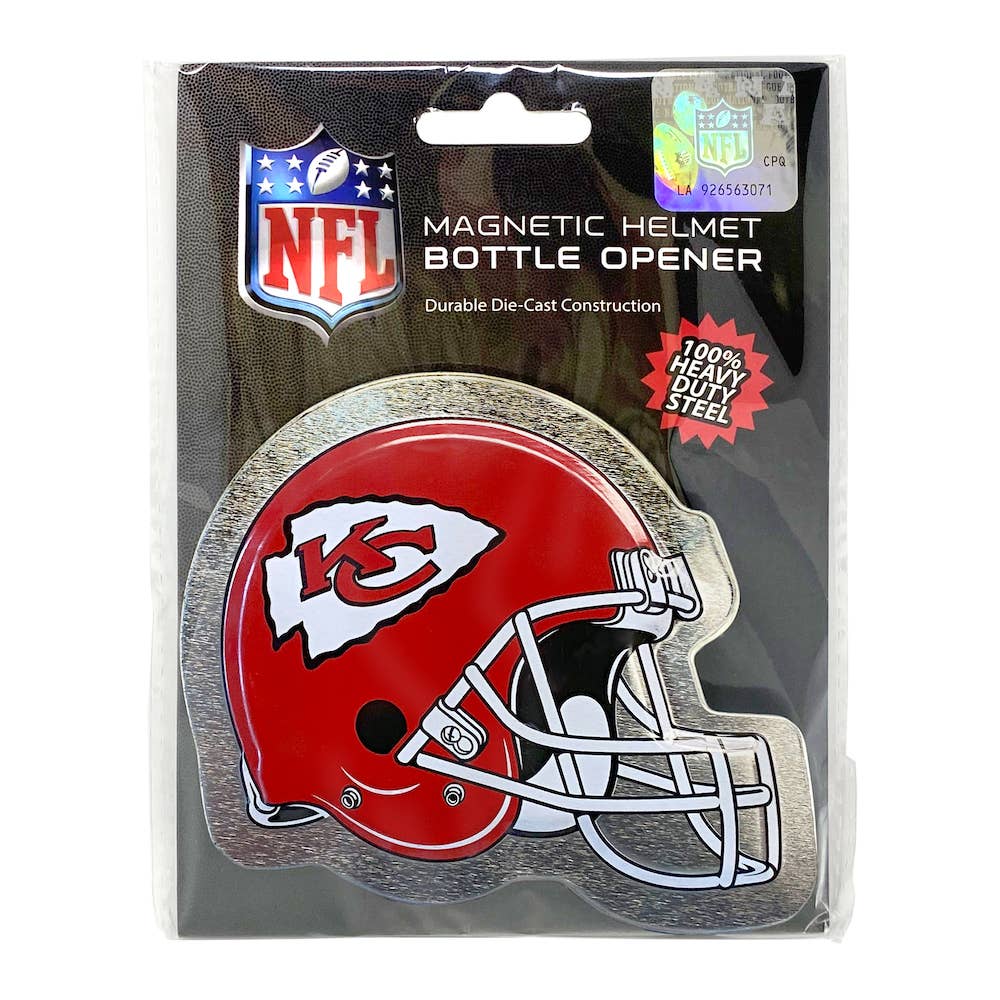 Kansas City Chiefs Helmet Bottle Opener