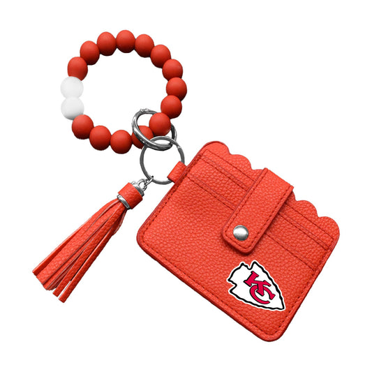 NFL Kansas City Chiefs Bracelet Wallet / mini purse
