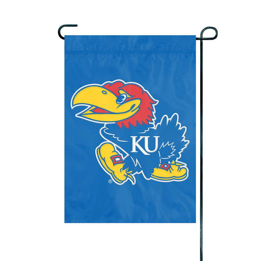 Kansas Jayhawks Premium Garden Flag
