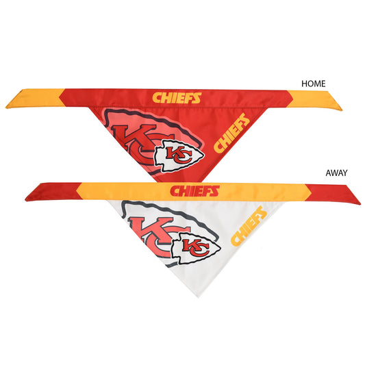 NFL Kansas City Chiefs Home & Away Pet Bandana Set