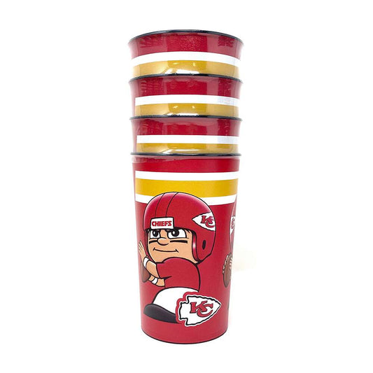 Kansas City Chiefs Party Cup 4-Pack