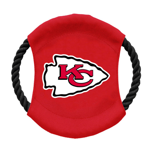 NFL Kansas City Chiefs Team Flying Disc Pet Toy