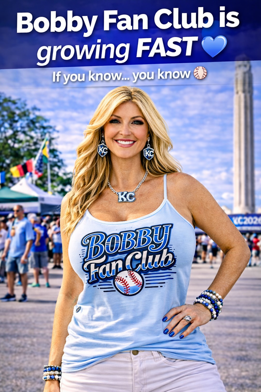 Bobby Fan Club Sport tank top!